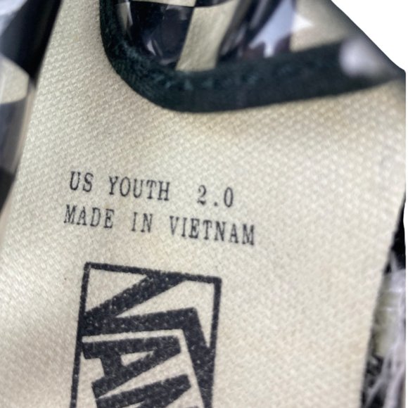 Vans Classic Rare Checkered Vinyl Black/Clear See Through Sneakers Youth… - Picture 6 of 6